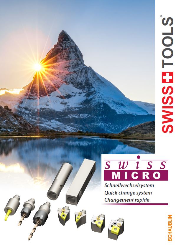 Specially developed for Swiss type lathes with small form factor workpieces